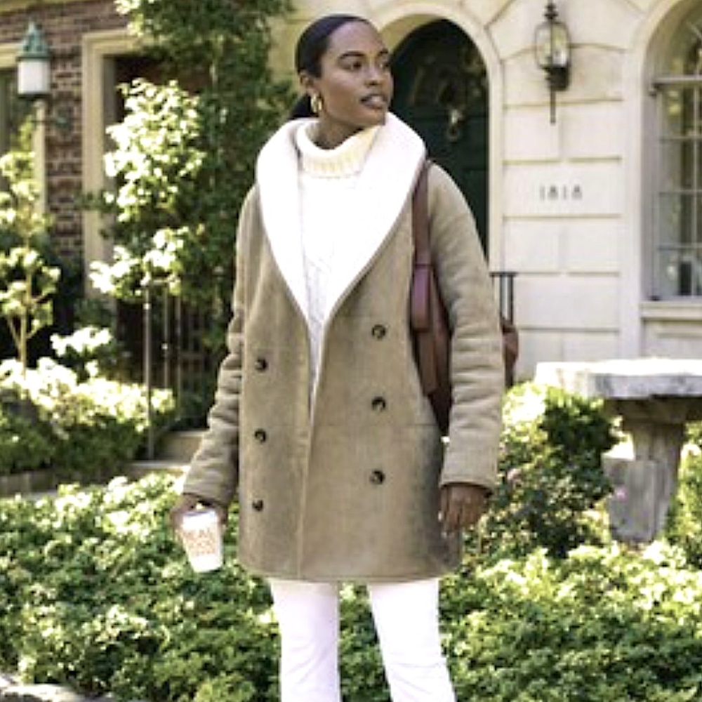 NWT Tuckernuck French Grey Suede Thayer Coat